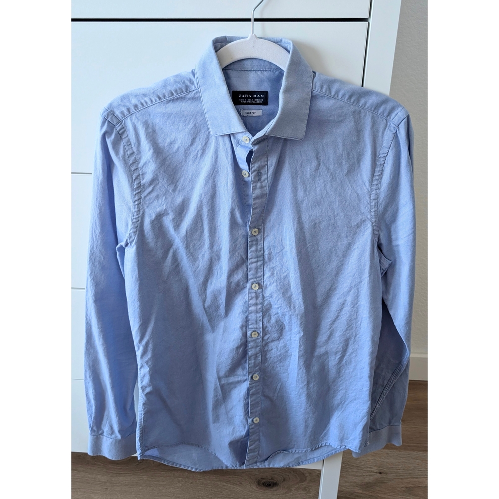 Zara Men's Slim Fit S Button-Down